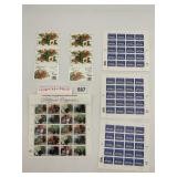 US POSTAGE STAMP SHEETS, TROPICAL FLOWERS,