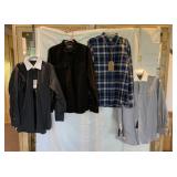 ASSORTED MENS LONG SLEEVE BUTTON-UP SHIRTS BY