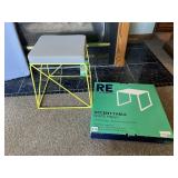 RE ROOM ESSENTIALS ACCENT TABLE & YELLOW