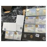 ASSORTED US NATIONAL PARK COMMEMORATIVE COINS,