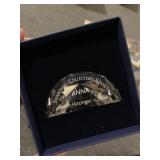 SWAROVSKI COLLECTORS SOCIETY ANNA CRYSTAL PLAQUE,