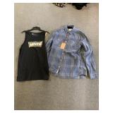 WEATHERPROOF VTG PLAID LONG-SLEEVE SHIRT, LEVI