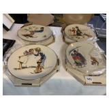 NORMAN ROCKWELL GORHAM FINE CHINA DECORATIVE