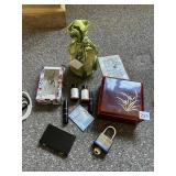 JAPANESE-STYLE LACQUER BOX, IVY & CASTLE BATH