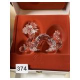 SWAROVSKI CRYSTAL DRAGON FIGURINE, 1997 ANNUAL