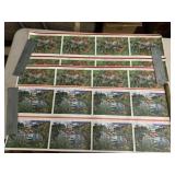USPS NATURE OF AMERICA POSTAGE STAMPS, DECIDUOUS