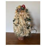 ILLUMINATED HOLIDAY DECORATION, FEMALE FIGURINE