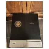 THE BOOKING PLACE 24KT GOLD HIGHLIGHTED US STATE