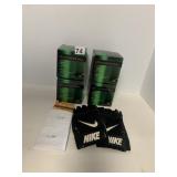 ZEN MASSAGE BALLS, NIKE WEIGHTLIFTING GLOVES,