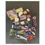 MIXED LOT OF OFFICE & CRAFT SUPPLIES, POWER