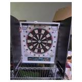 UNICORN SPORTCRAF ELECTRONIC DARTBOARD, CABINET