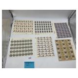 US POSTAGE STAMP SHEETS, OLYMPIC, LAFAYETTE,