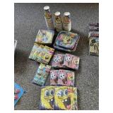 SPONGEBOB SQUAREPANTS PARTY SUPPLIES, PLATES,