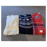 BELDOCK POPPER CREAM CABLE KNIT SWEATER, CHARTER