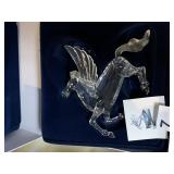 SWAROVSKI CRYSTAL PEGASUS FIGURINE W/ BOX,