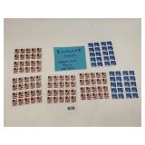 USPS FOREVER STAMPS, AMERICAN FLAG AND STATUE OF