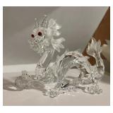 SWAROVSKI SCS CRYSTAL DRAGON FIGURINE, ANNUAL