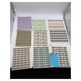 UNITED STATES POSTAGE STAMP SHEETS, MIXED