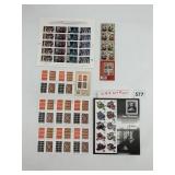 USPS COLLECTIBLE STAMP SHEETS, JIM HENSON