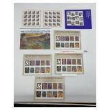 US COMMEMORATIVE STAMP SHEETS, ART OF THE