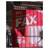 PERFECT PRINT HIGH SENSITIVITY FAX PAPER ROLLS, 8