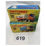 MATCHBOX SUPERFAST FREEWAY GAS TANKER,