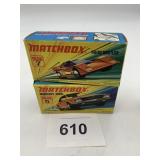 MATCHBOX HAIRY HUSTLER DIE-CAST CAR, NIB,