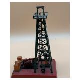 LIONEL NO 455 OIL DERRICK AND PUMPING UNIT, GETTY