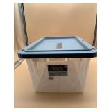 THE CONTAINER STORE - 60 QT PLASTIC STORAGE TOTE
