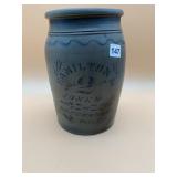 HAMILTON & BAL STONEWARE CROCK, GREENSBORO, PA,