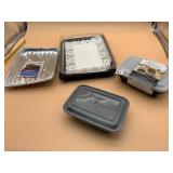 MAINSTAYS MEAL PREP CONTAINERS, HEFTY FOIL BAKING