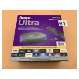 ROKU ULTRA STREAMING PLAYER, NIB, HD 4K HDR,
