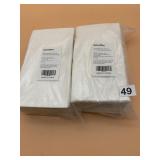 CULEEDTEC SUPER-ABSORBENT COMMODE LINER PADS.
