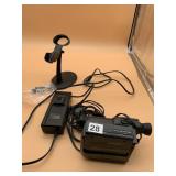 CHINON CM-810W VIDEO CAMCORDER, AC ADAPTOR,