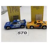 MATCHBOX DIE-CAST CARS, FORD RS 200 & CHEVY PRO