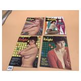 VTG SIR KNIGHT MAGAZINE LOT, VOL 1 NO 2, VOL 1 NO