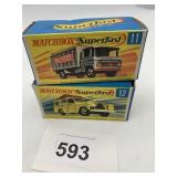 MATCHBOX SUPERFAST VEHICLES (2), SCAFFOLDING