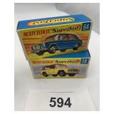 MATCHBOX SUPERFAST VEHICLES (2), MG 1100, FIELD