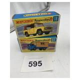 MATCHBOX SUPERFAST VEHICLES (2), FIELD CAR,