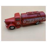 TEXACO DIE-CAST TANKER TRUCK, RED, FARMINGTON OIL