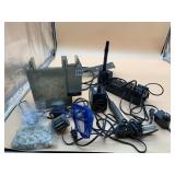 ASSORTED AQUARIUM EQUIPMENT, PUMPS, FILTERS,