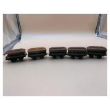 JOY LINE VTG TIN TRAIN PASSENGER CARS,