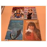 PLAYBOY MAGAZINE COLLECTION, VTG ISSUES FROM
