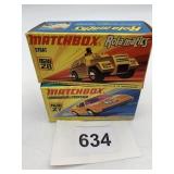MATCHBOX ROLAMATICS STOAT, LAMBORGHINI COUNTACH,