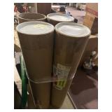 (4) LARGE MAILING TUBES 48" H X 8.5" W