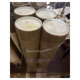 (4) LARGE MAILING TUBES 48" H X 8.5" W