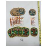 ASSORTED BEER MEMORABILIA, BALLANTINE, GRIZZLY