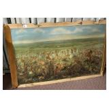 O. BECKER - CUSTERS LAST FIGHT PRINT, ANHEUSER