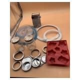 KEURIG RINSE PODS, BALL MASON JARS, KEEPEEZ LIDS,