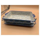 TEMP-TATIONS BY TARA CERAMIC BAKER, FLORAL LACE